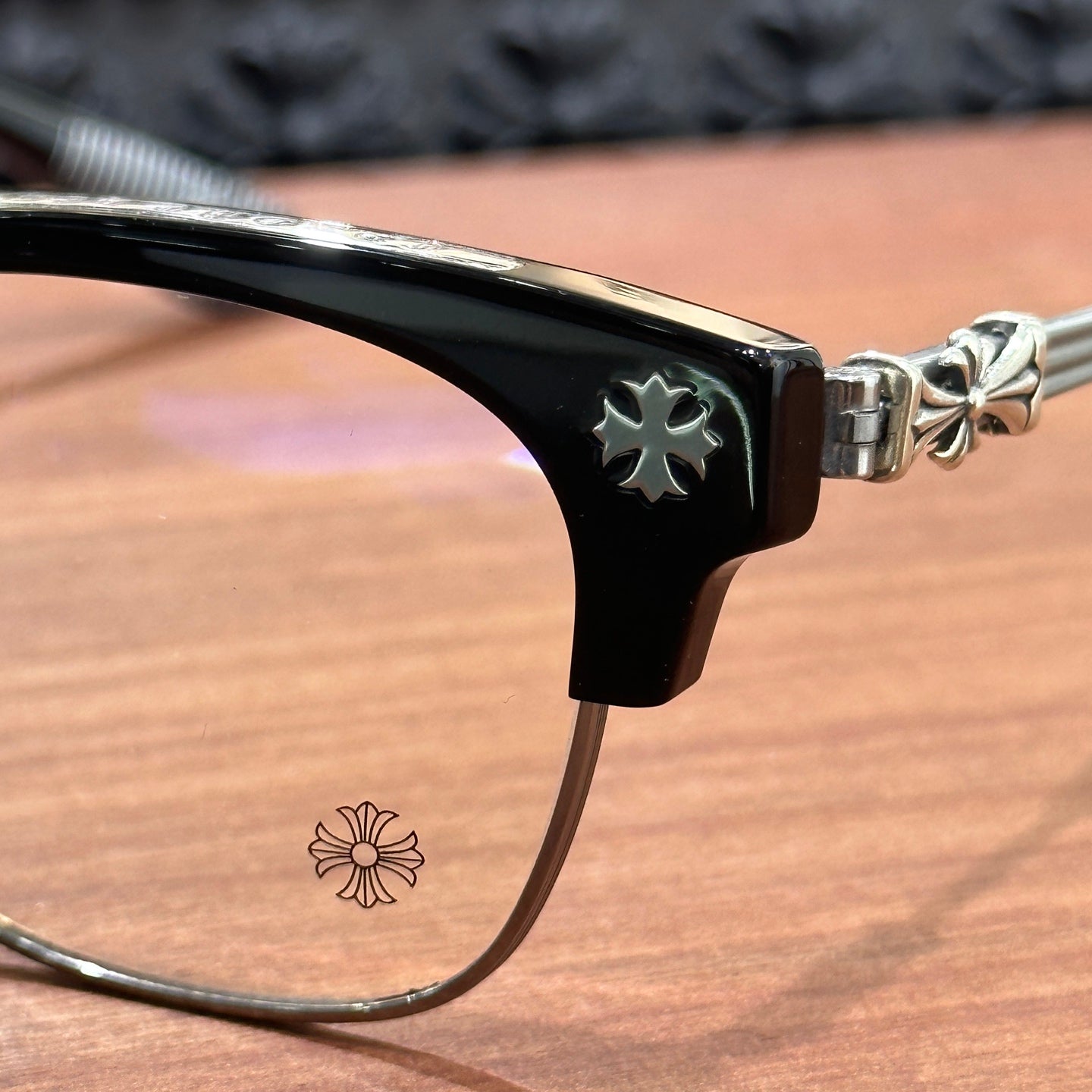 Chrome Hearts Bonennoisseur II Black Brushed Silver