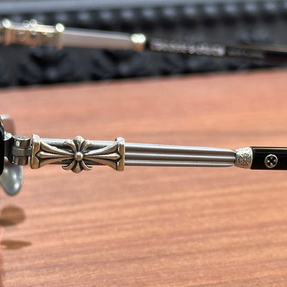 Chrome Hearts Bonennoisseur II Black Brushed Silver
