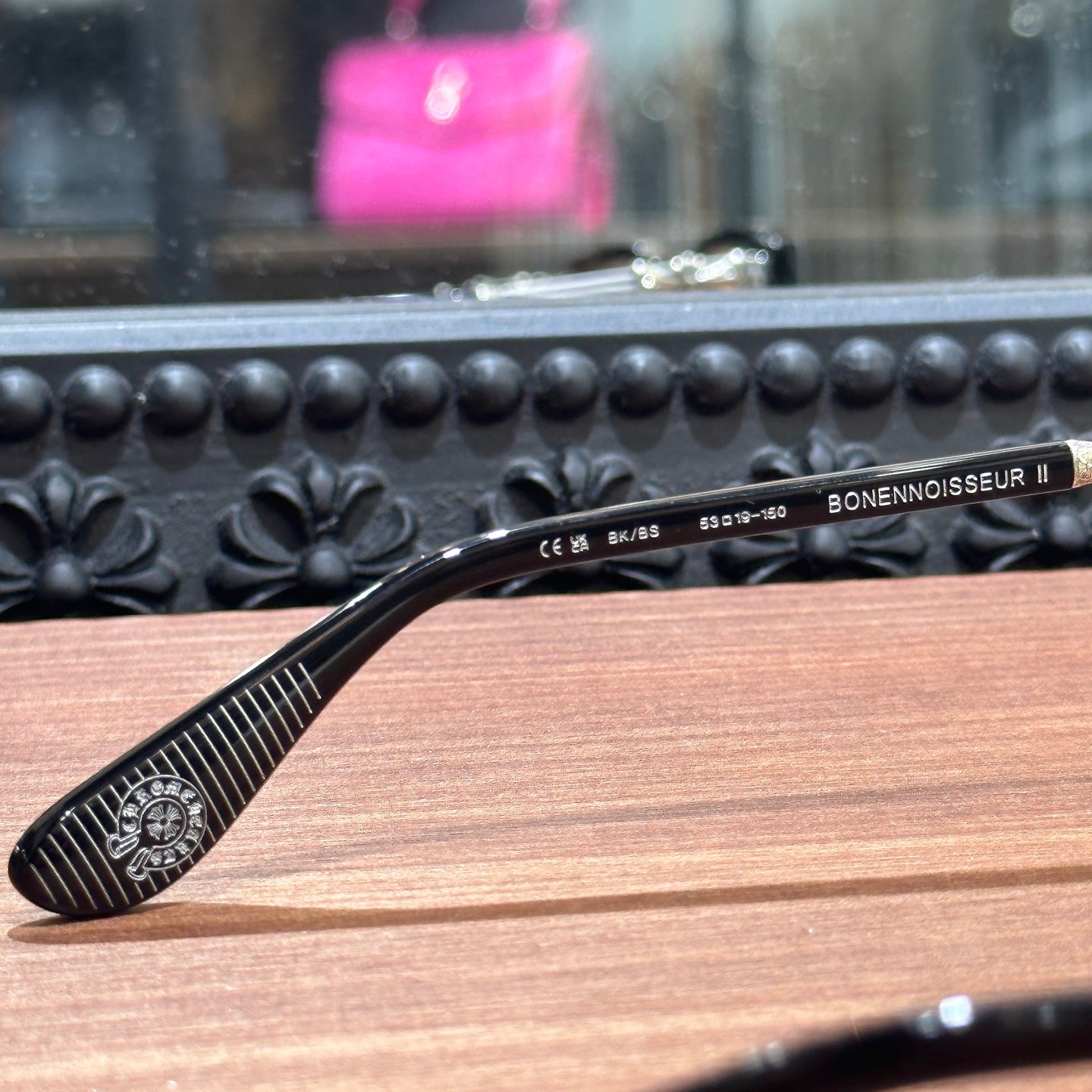 Chrome Hearts Bonennoisseur II Black Brushed Silver
