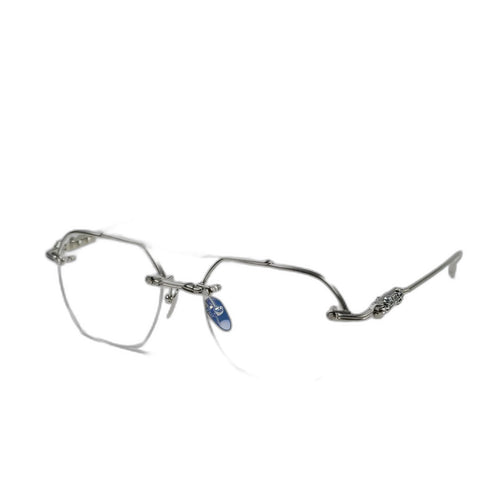 CHROME HEARTS Filigree Cross Square Glasses