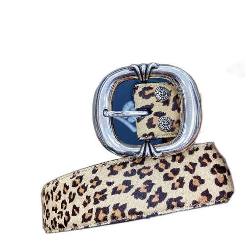 Chrome Hearts Leopard Print Belt