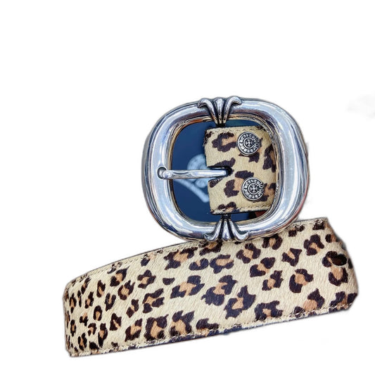 Chrome Hearts Leopard Print Belt