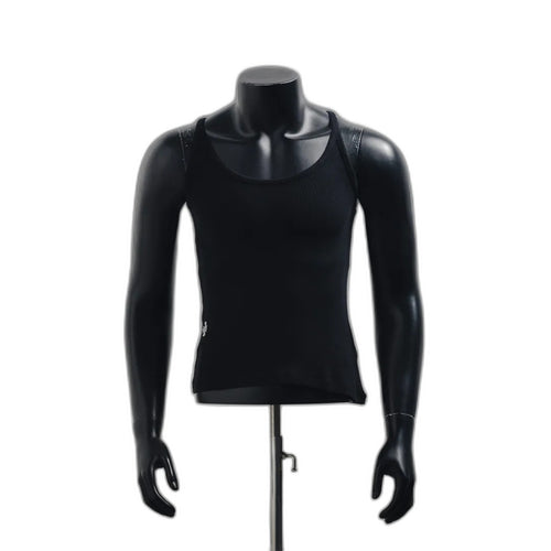 Chrome Hearts Bad Seed CH Embroidered Black Mini Rib Tank Top