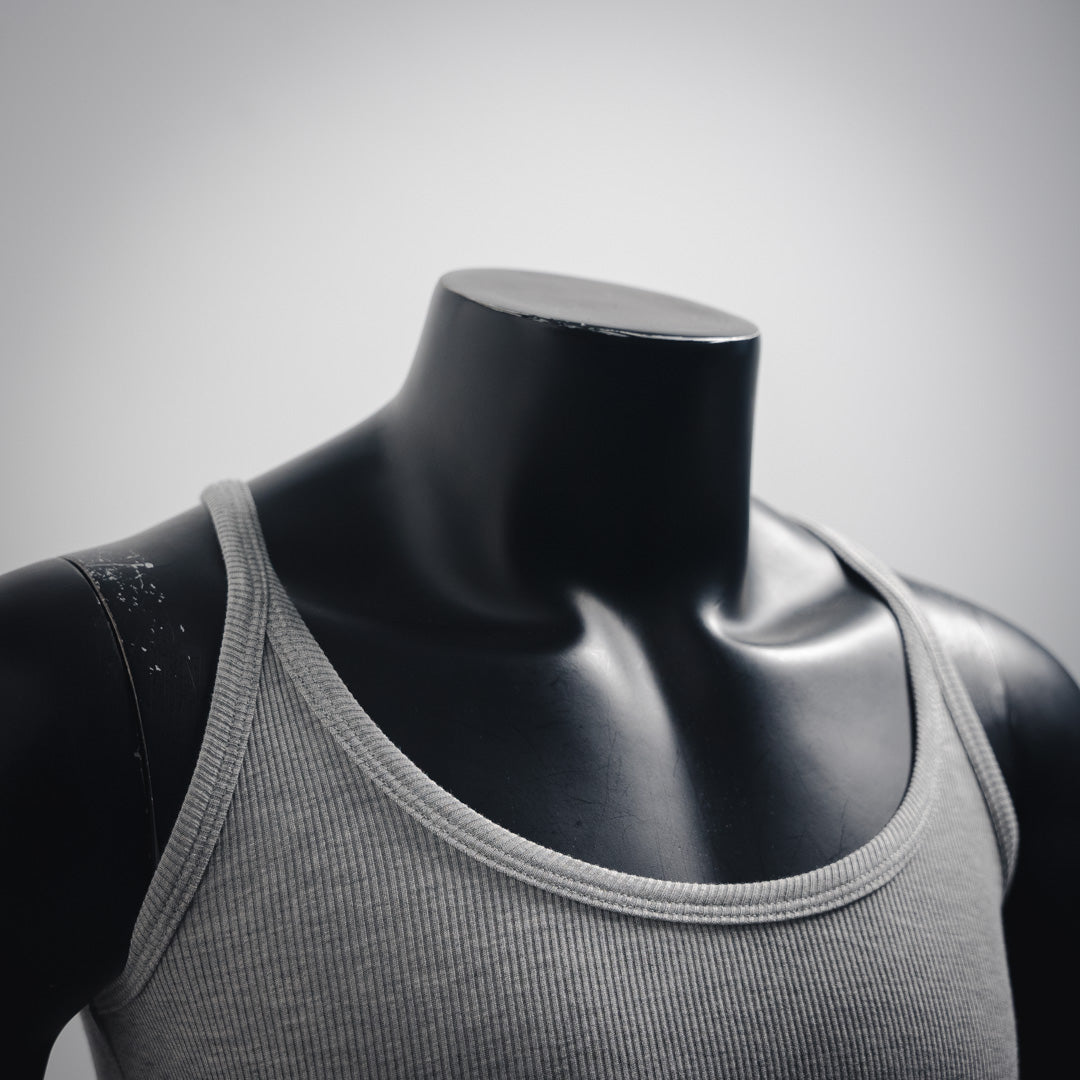 Chrome Hearts Bad Seed CH Embroidered Black Mini Rib Tank Top
