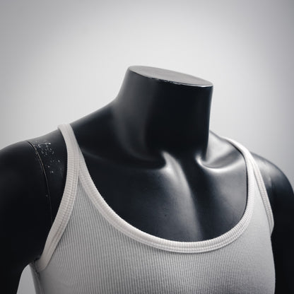 Chrome Hearts Bad Seed CH Embroidered Black Mini Rib Tank Top
