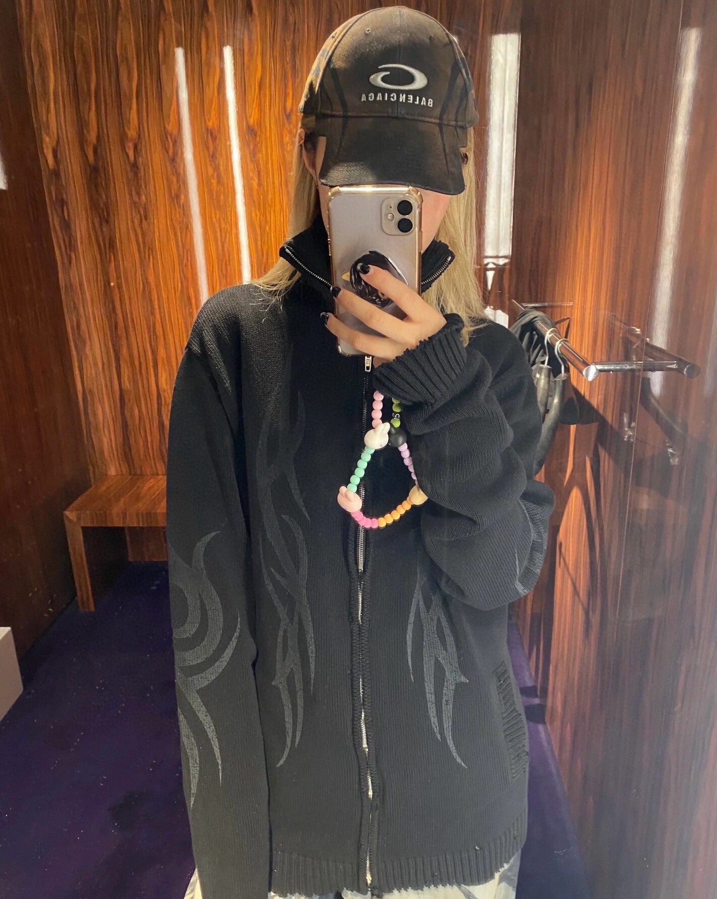 BALENCIAGA Y2K Cap "Black"