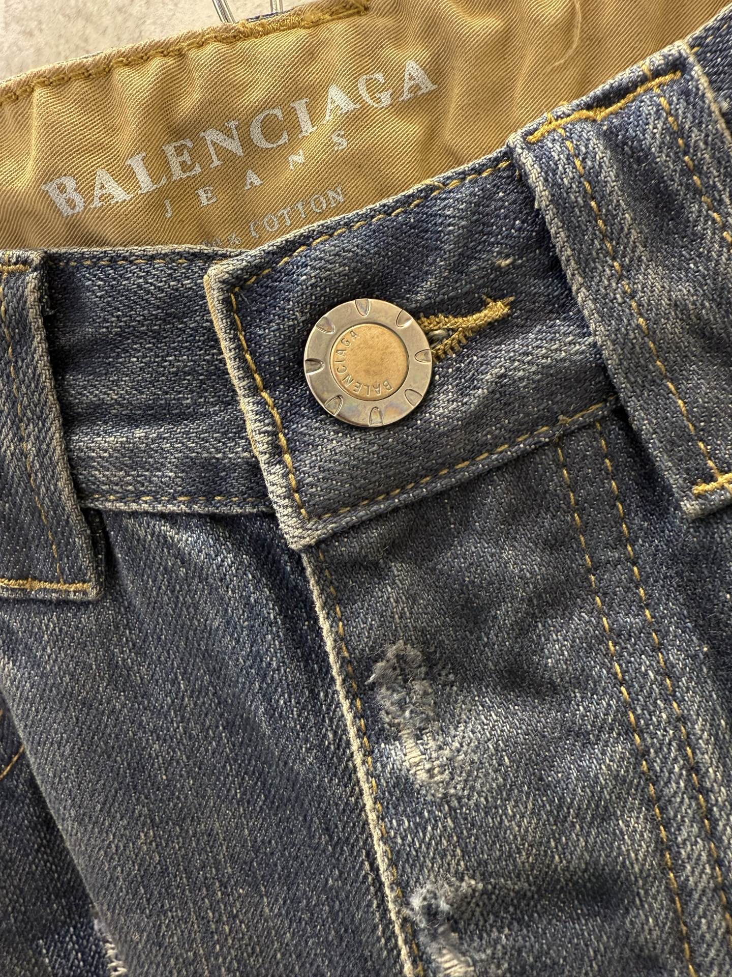 BALENCIAGA  Men's Baggy Pants in Blue