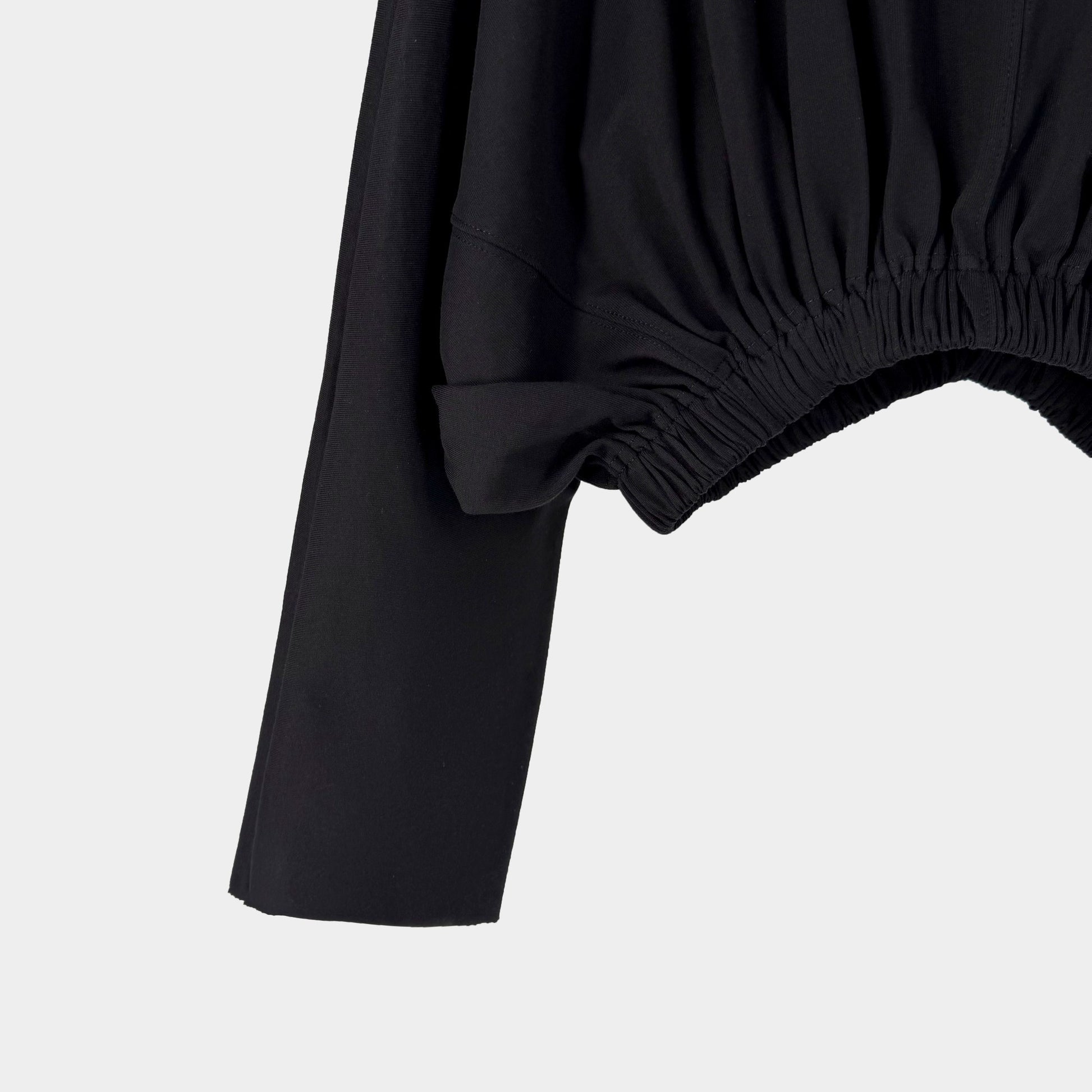 Rick Owens drkshdw Black drawstring hoodie