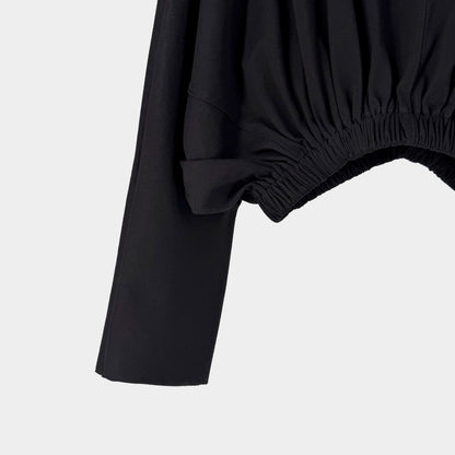Rick Owens drkshdw Black drawstring hoodie