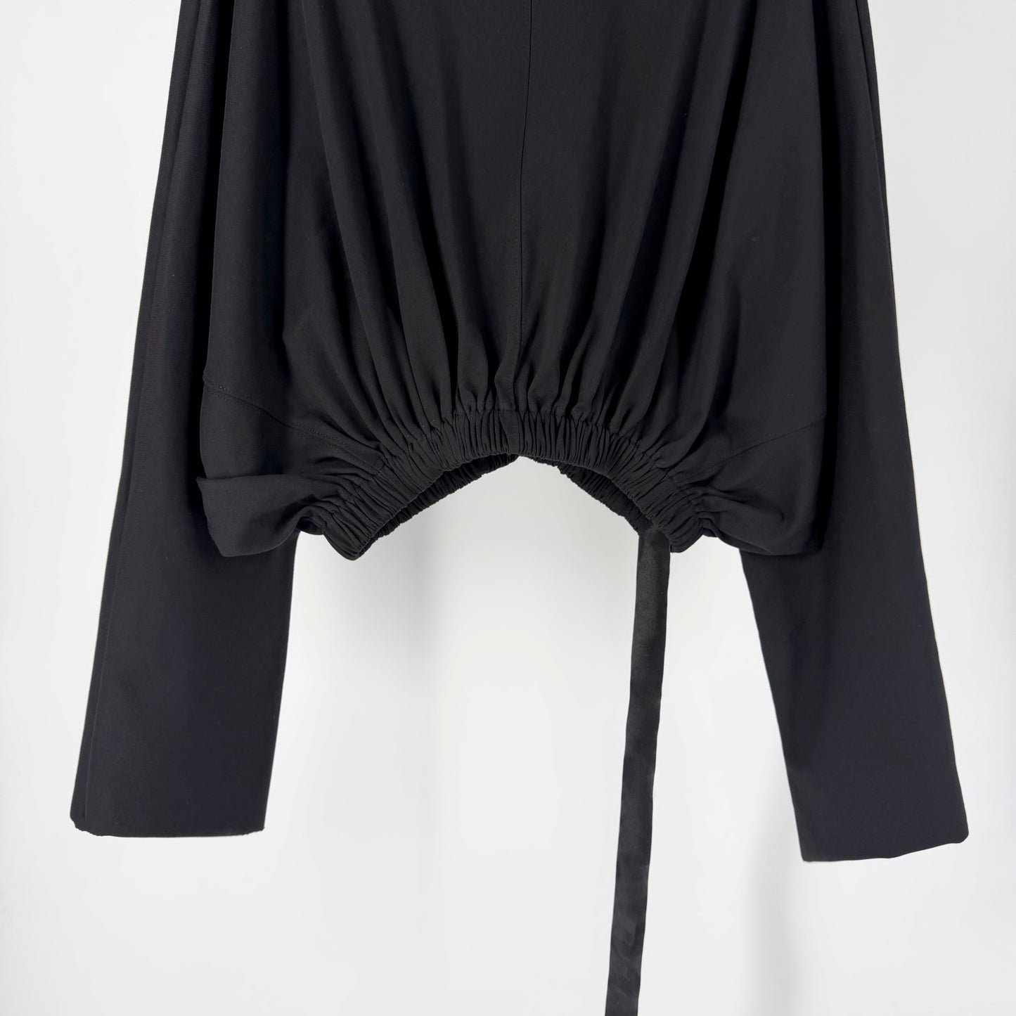 Rick Owens drkshdw Black drawstring hoodie