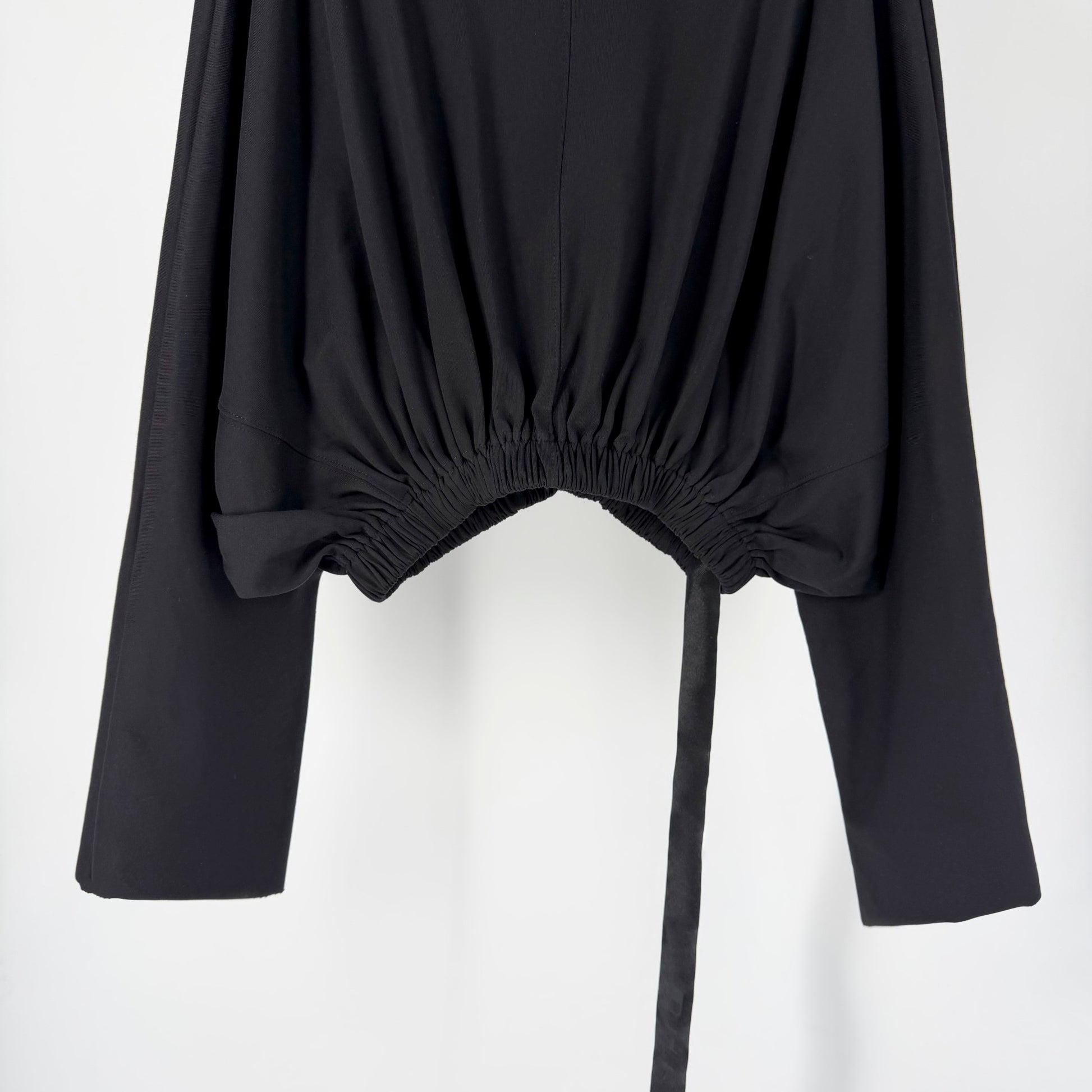 Rick Owens drkshdw Black drawstring hoodie