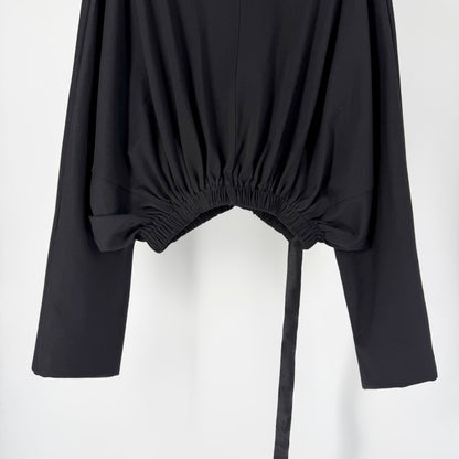 Rick Owens drkshdw Black drawstring hoodie