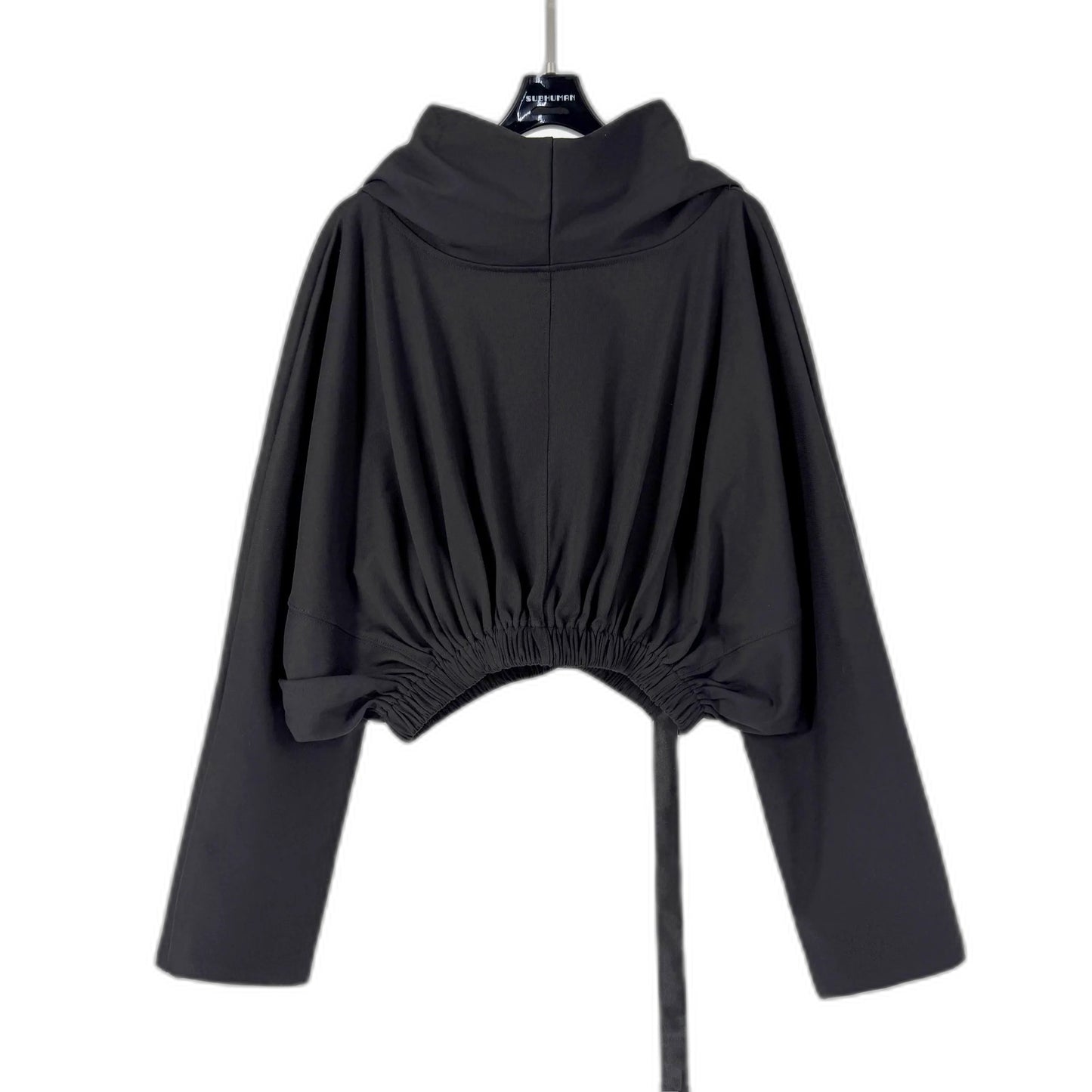 Rick Owens drkshdw Black drawstring hoodie