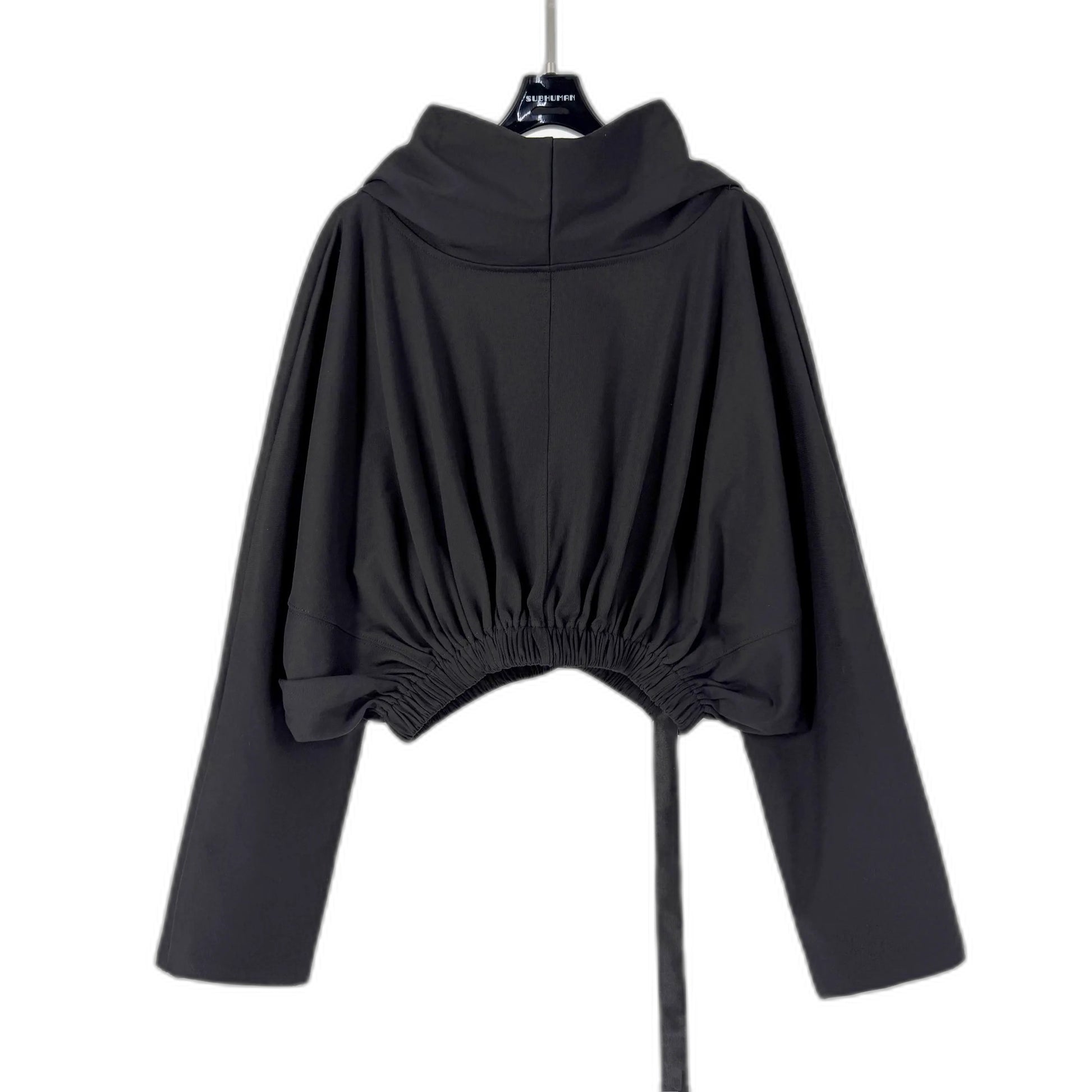 Rick Owens drkshdw Black drawstring hoodie