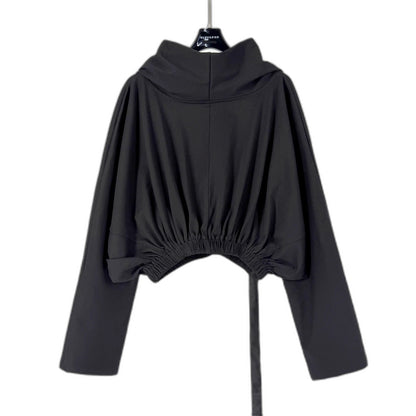 Rick Owens drkshdw Black drawstring hoodie