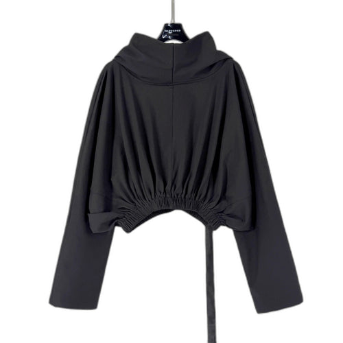 Rick Owens drkshdw Black drawstring hoodie