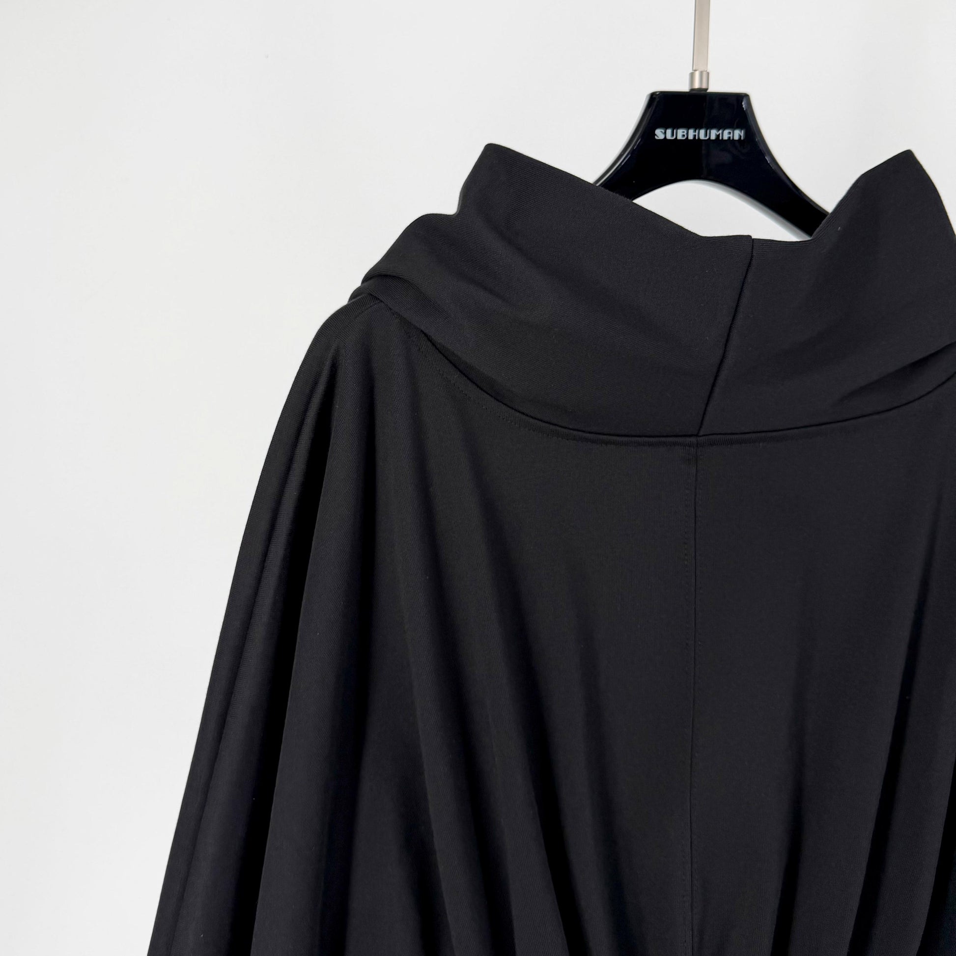 Rick Owens drkshdw Black drawstring hoodie