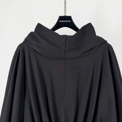 Rick Owens drkshdw Black drawstring hoodie