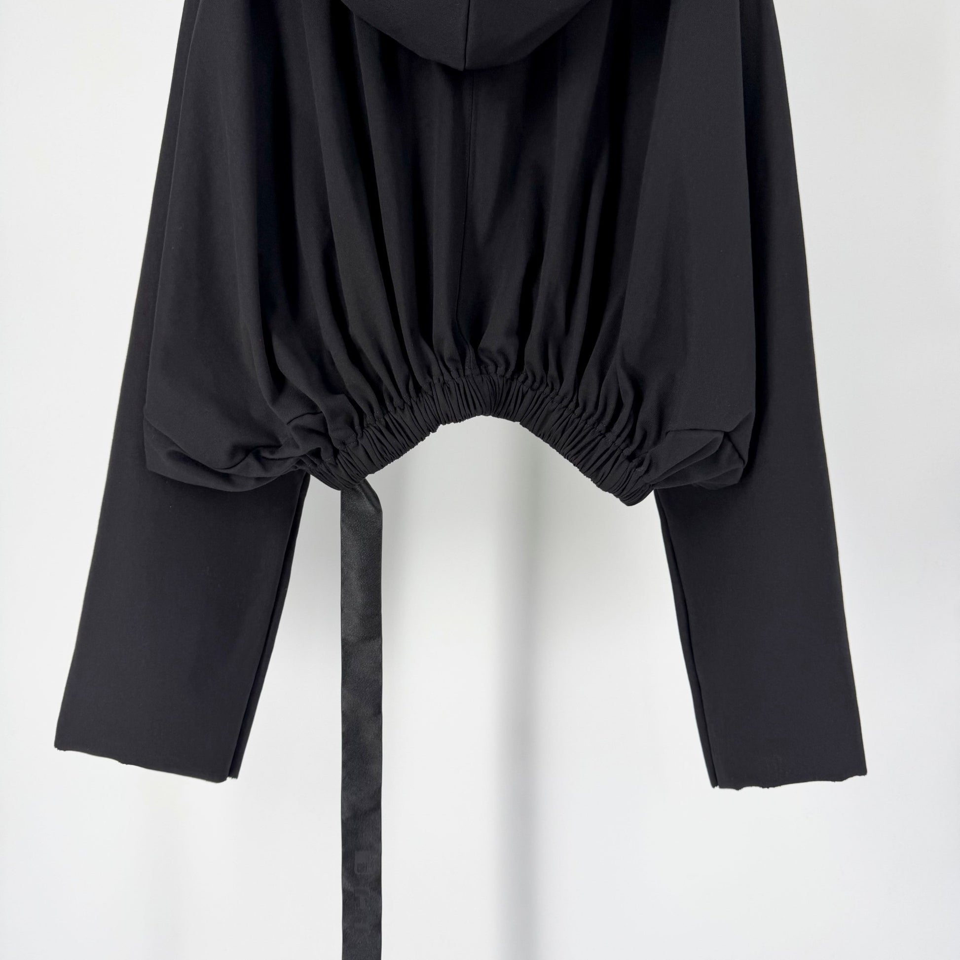 Rick Owens drkshdw Black drawstring hoodie