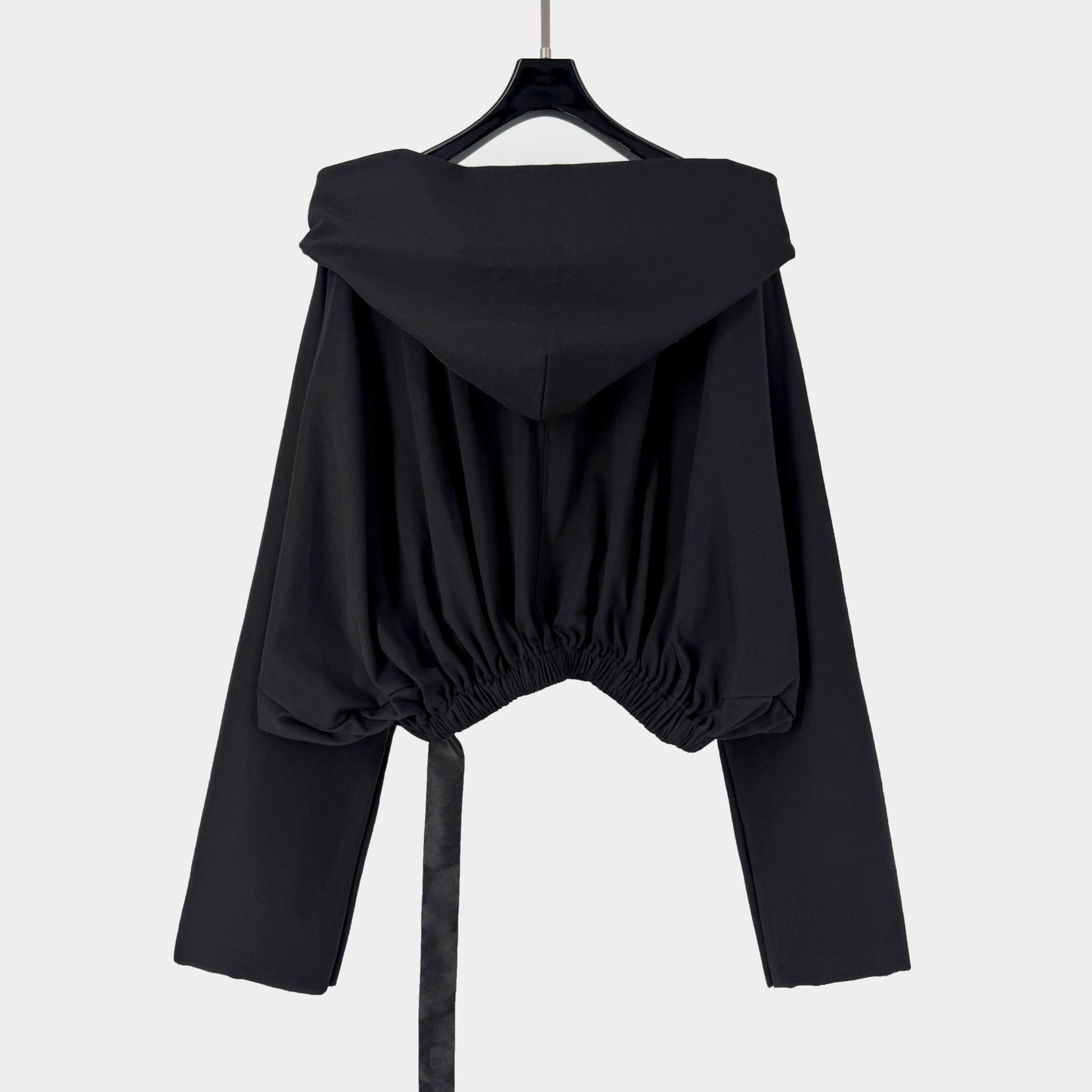 Rick Owens drkshdw Black drawstring hoodie