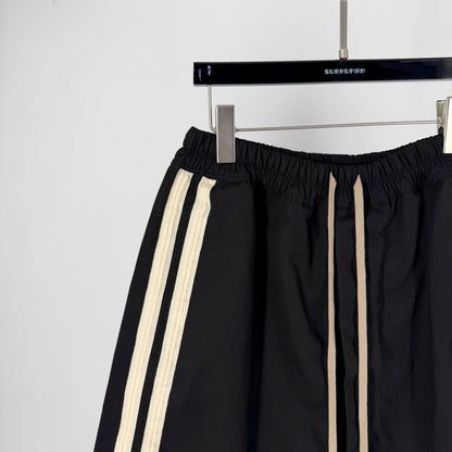 RICK OWENS Side Stripe Sarouel Half Pants