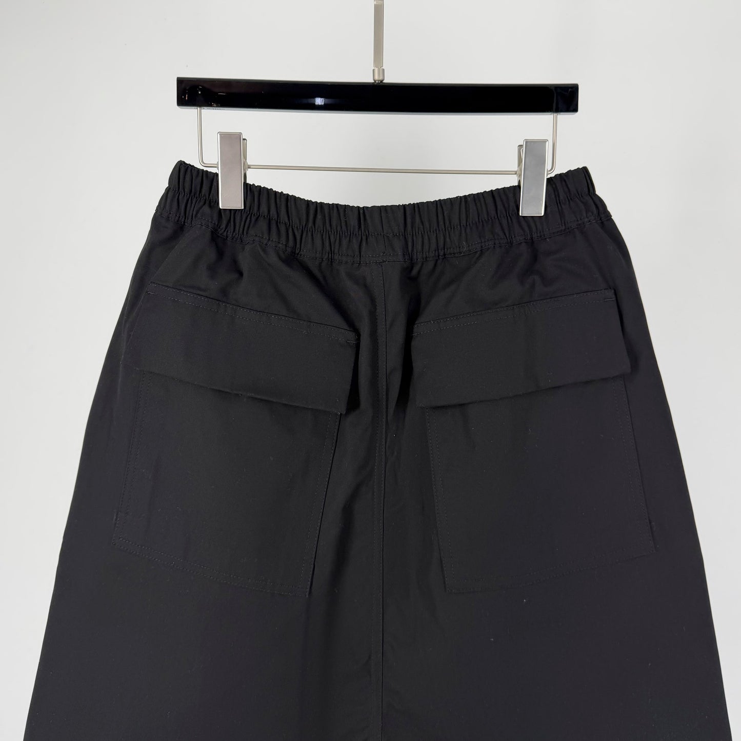 RICK OWENS Side Stripe Sarouel Half Pants