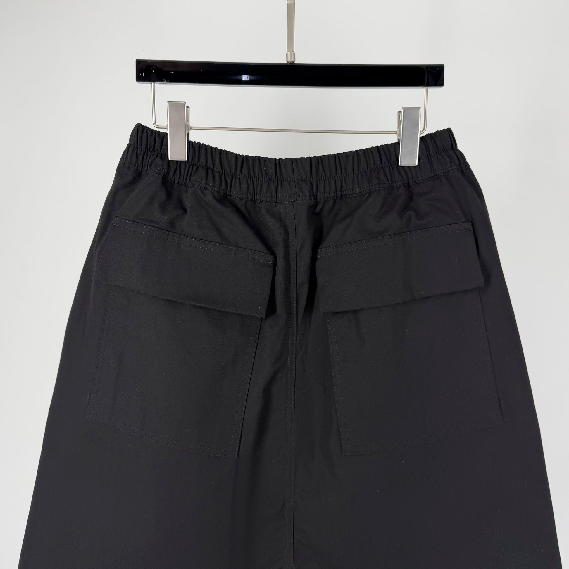 RICK OWENS Side Stripe Sarouel Half Pants