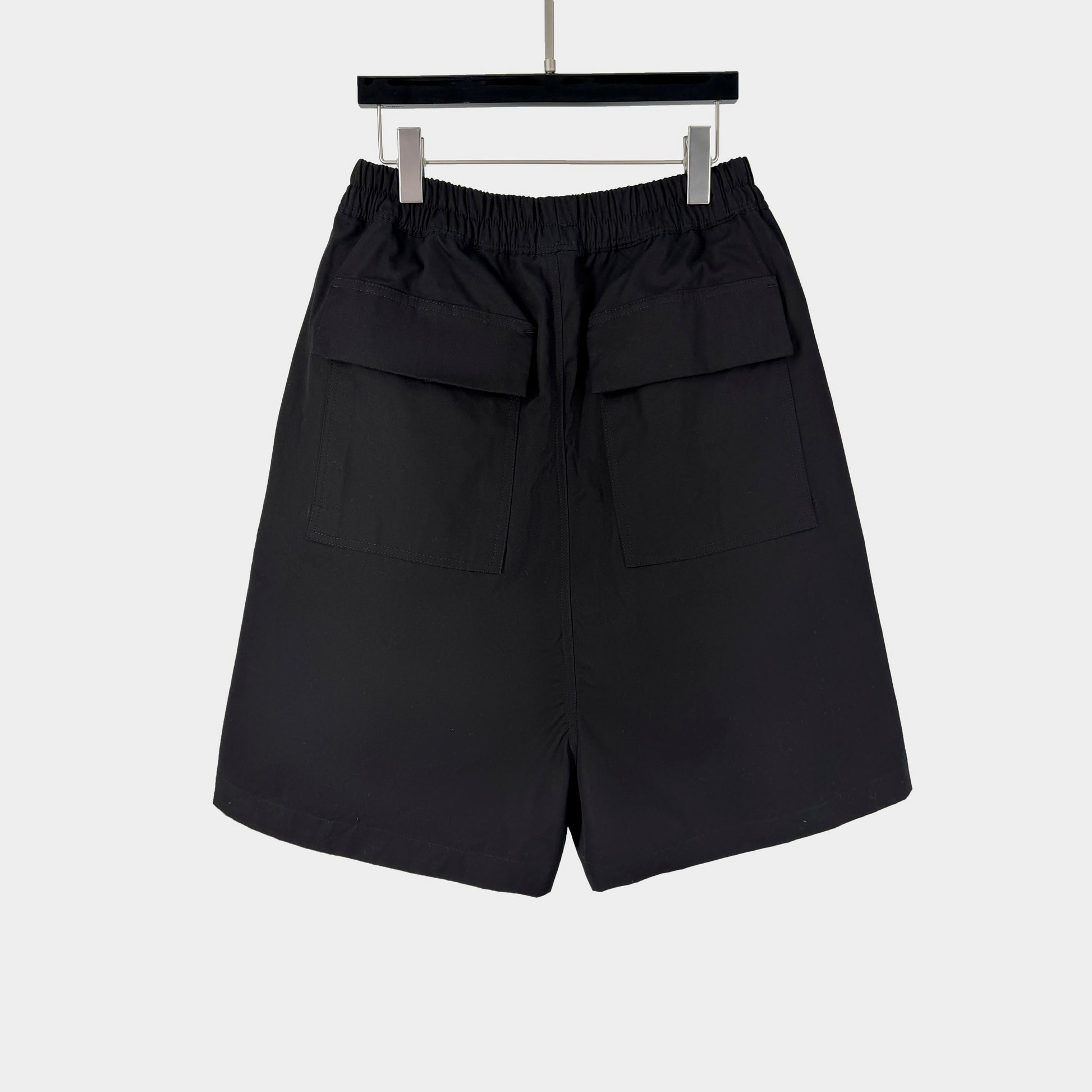 RICK OWENS Side Stripe Sarouel Half Pants