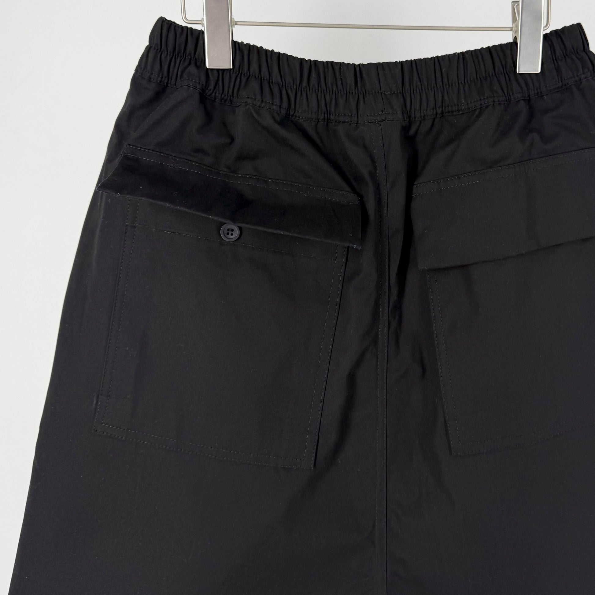 RICK OWENS Side Stripe Sarouel Half Pants