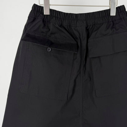 RICK OWENS Side Stripe Sarouel Half Pants