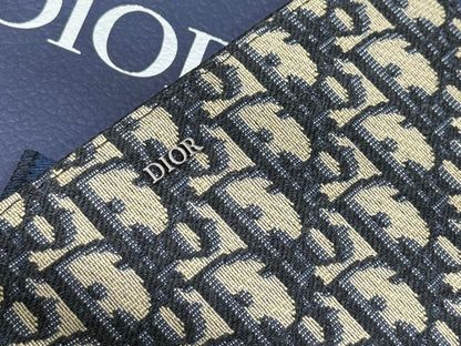 Dior Round zipper wallet