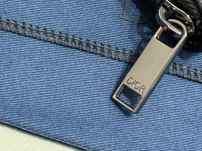 Dior Round zipper wallet