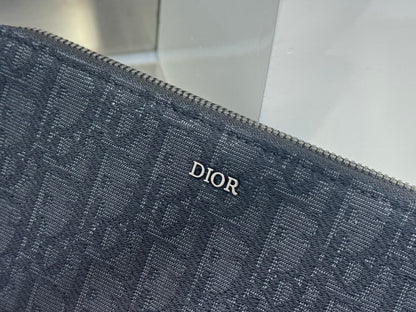 Dior Round zipper wallet