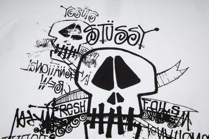 Stussy Skulls Tee Pigment Dyed "Natural"