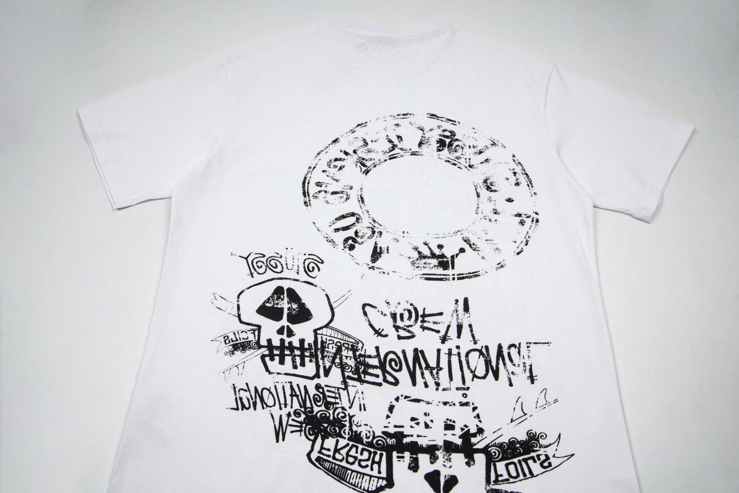 Stussy Skulls Tee Pigment Dyed "Natural"