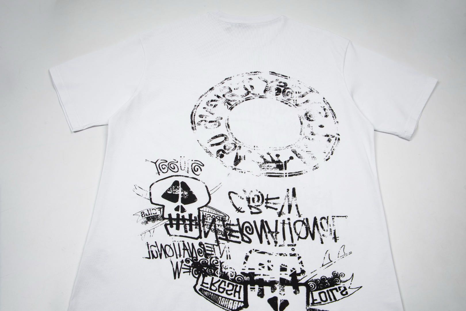 Stussy Skulls Tee Pigment Dyed "Natural"