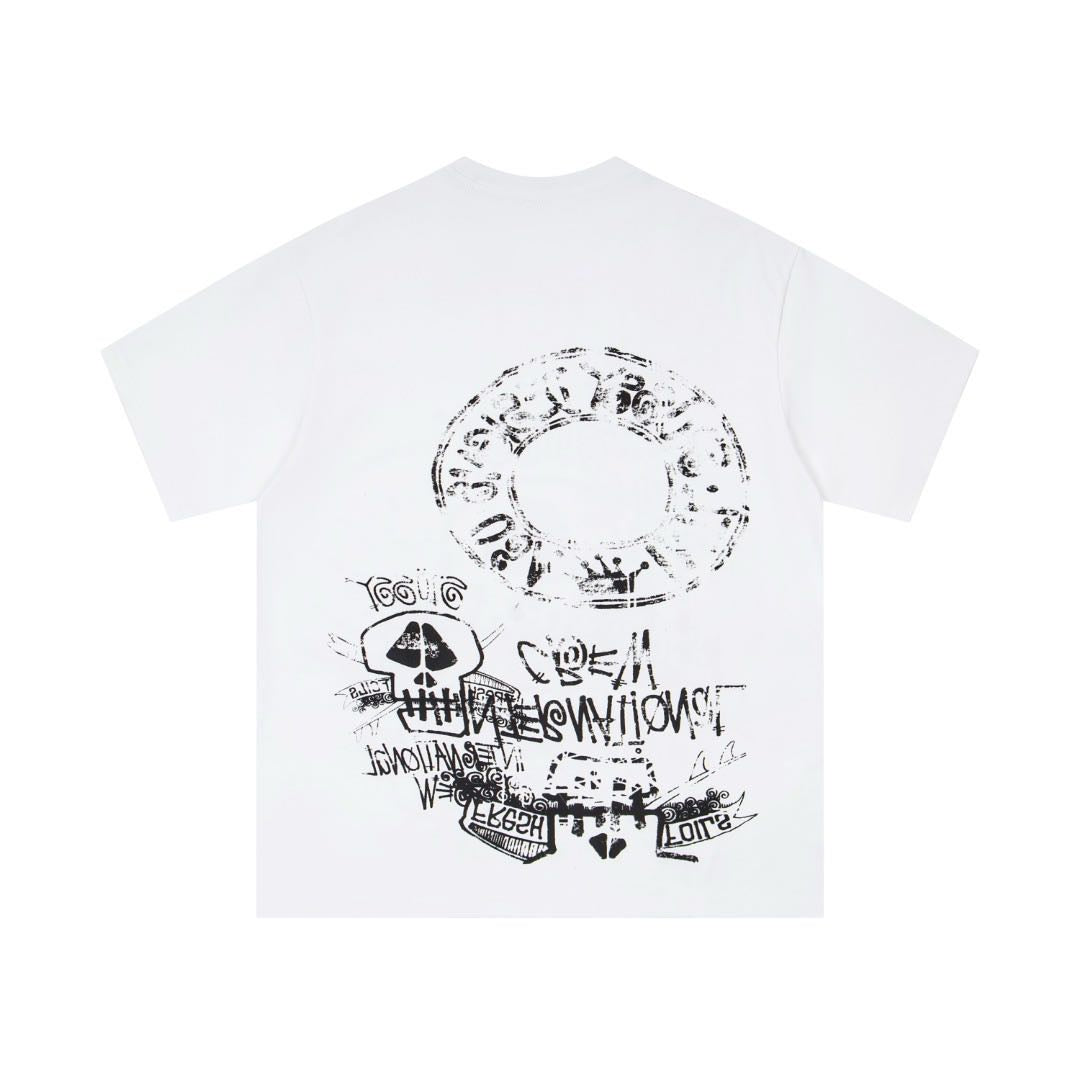 Stussy Skulls Tee Pigment Dyed "Natural"