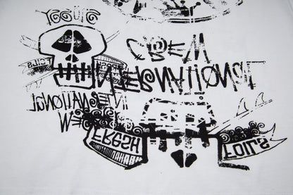 Stussy Skulls Tee Pigment Dyed "Natural"