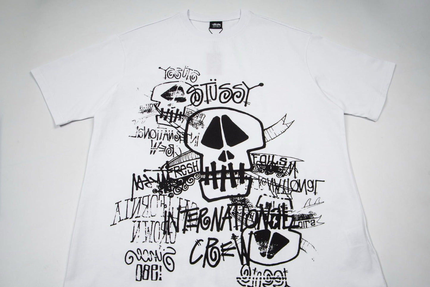 Stussy Skulls Tee Pigment Dyed "Natural"