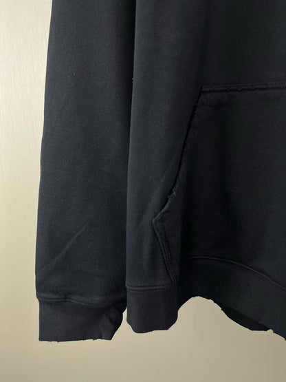 Balenciaga New Black Oversized Hoodie