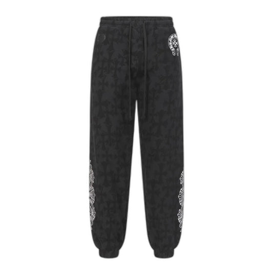Chrome Hearts Cross Print Sweatpants