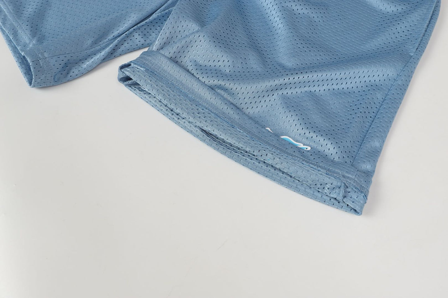 Chrome Hearts Mesh Varsity Shorts 'Blue'
