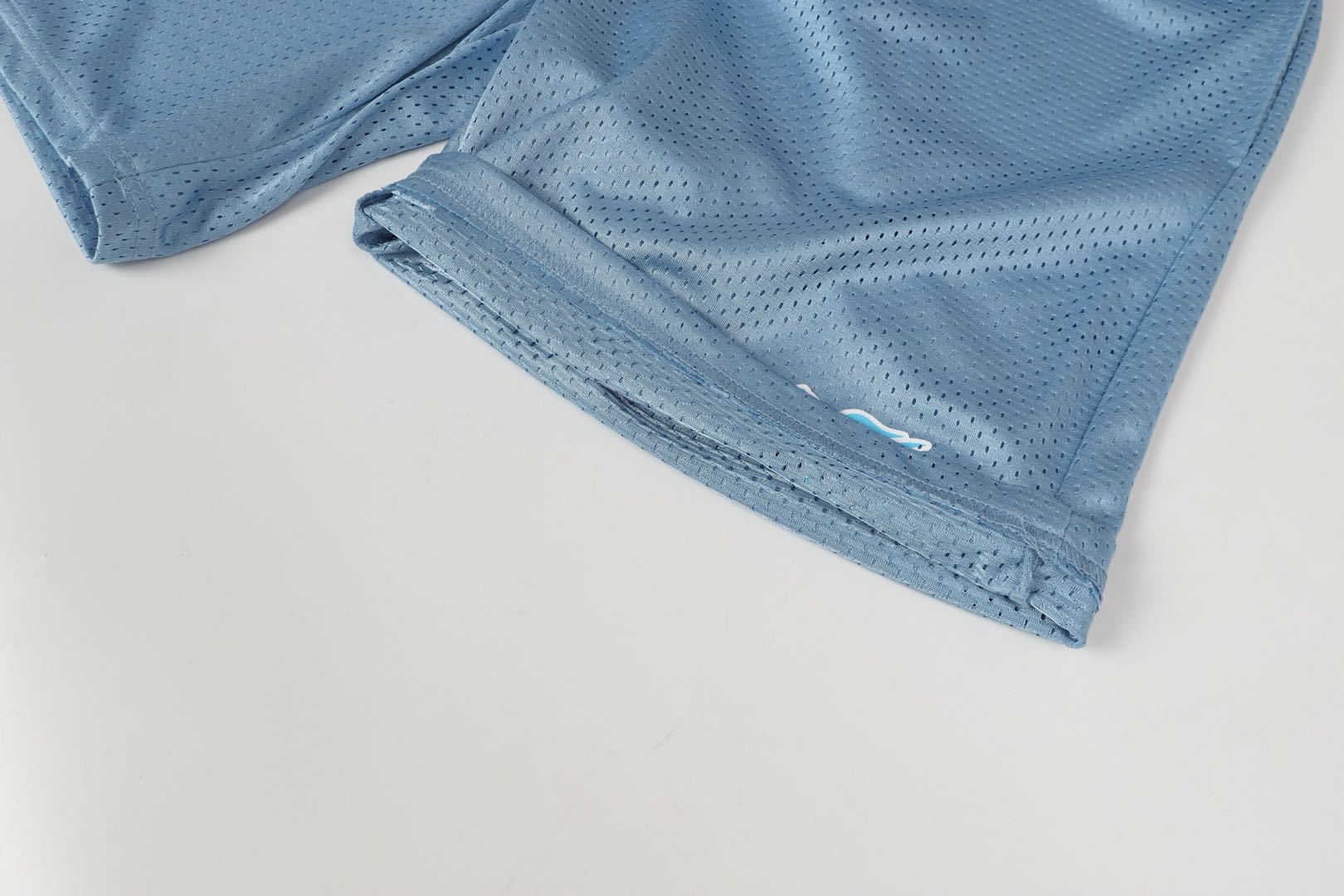 Chrome Hearts Mesh Varsity Shorts 'Blue'