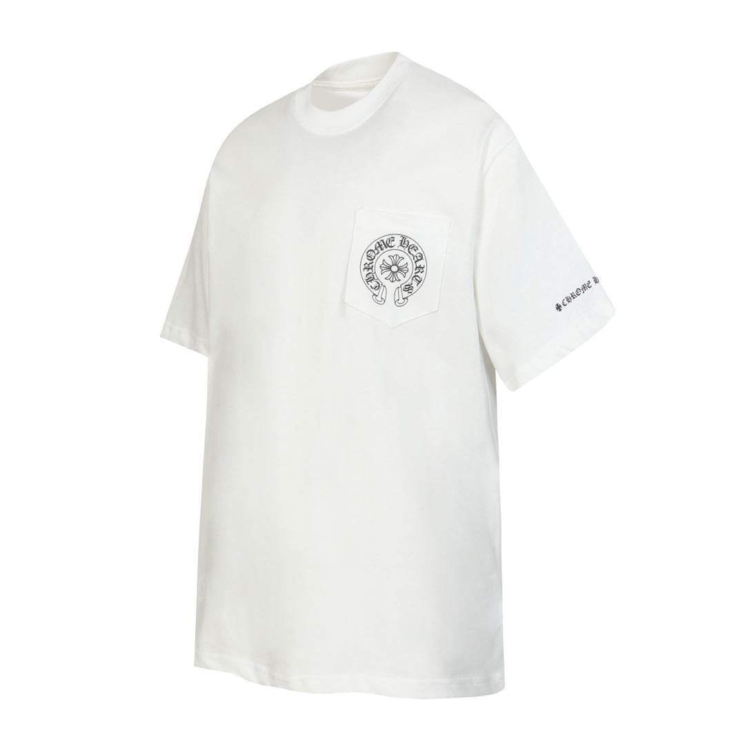Chrome Hearts Horse Shoe Logo Pocket T-Shirt "Black"