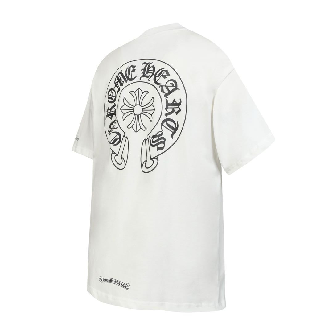 Chrome Hearts Horse Shoe Logo Pocket T-Shirt "Black"
