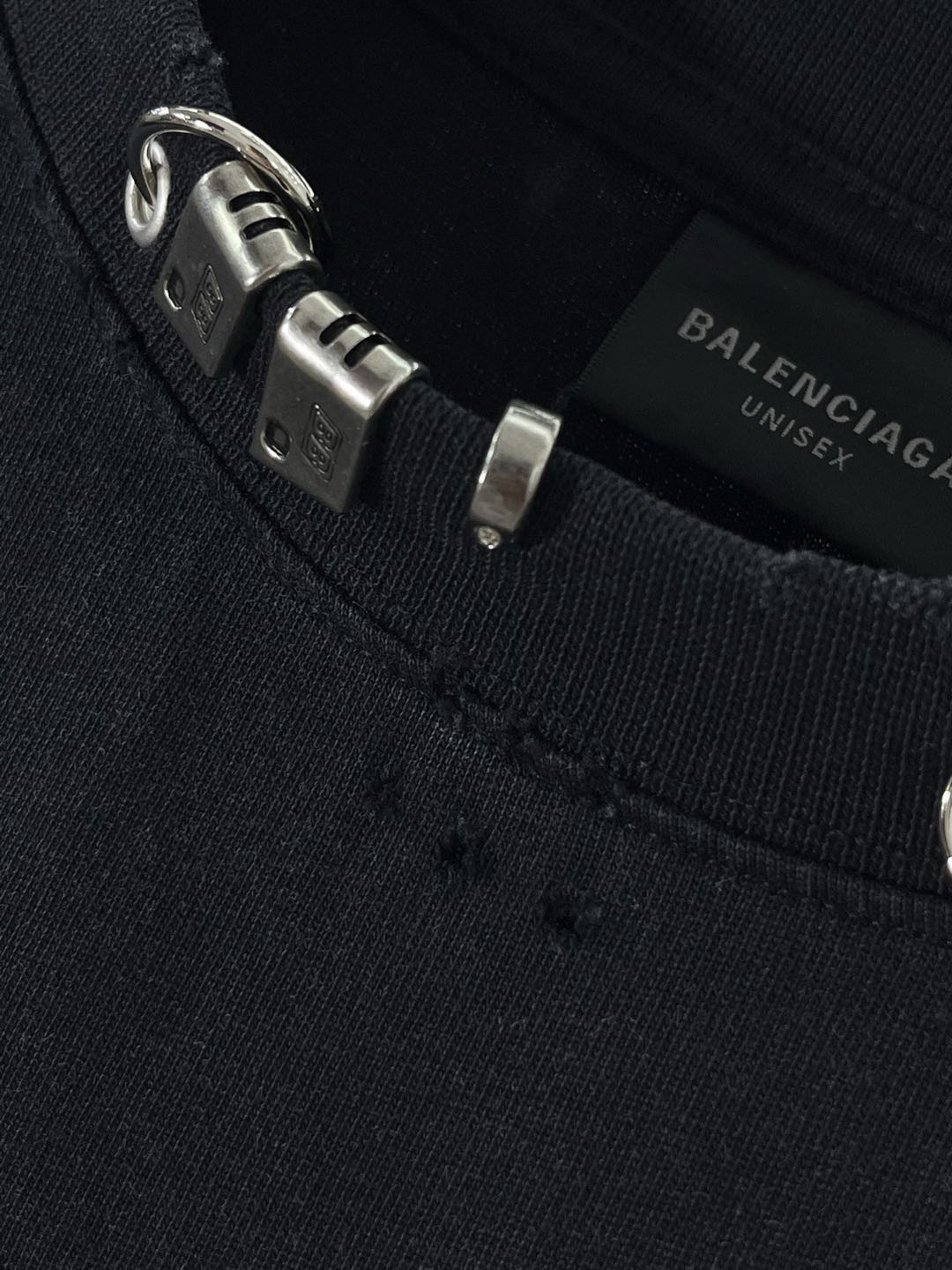 Balenciaga distressed short-sleeved T-shirt