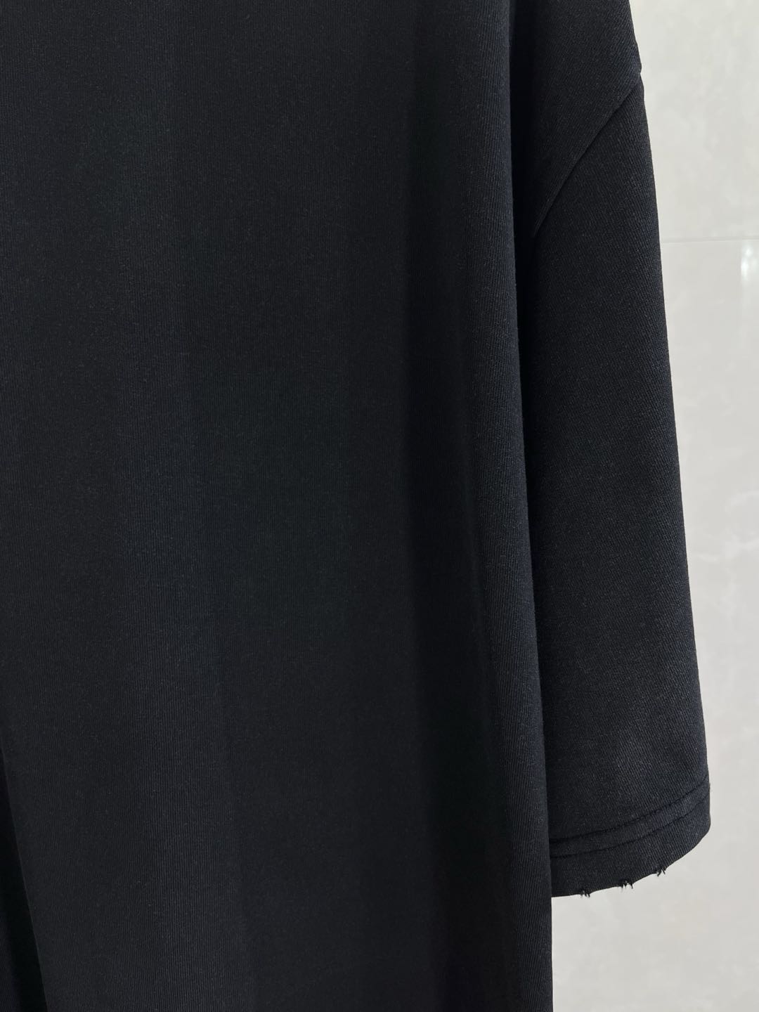 Balenciaga distressed short-sleeved T-shirt