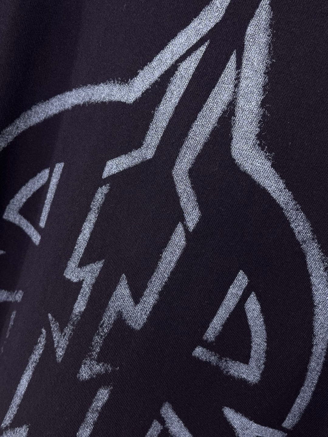 BALENCIAGA Dup Metal BB Stencil T-Shirt