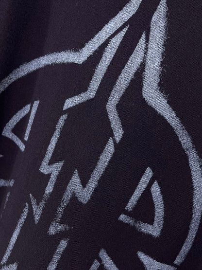 BALENCIAGA Dup Metal BB Stencil T-Shirt