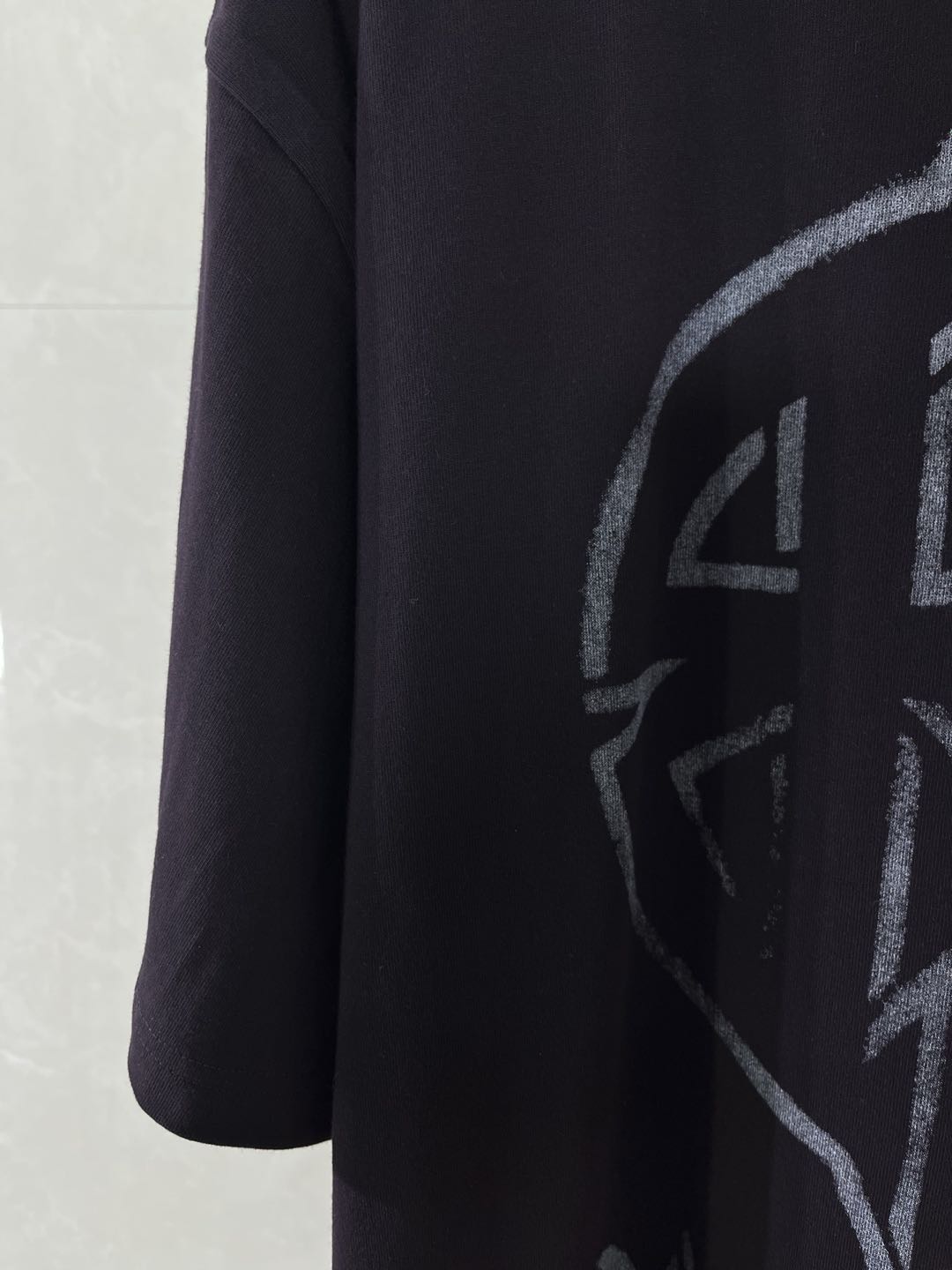 BALENCIAGA Dup Metal BB Stencil T-Shirt